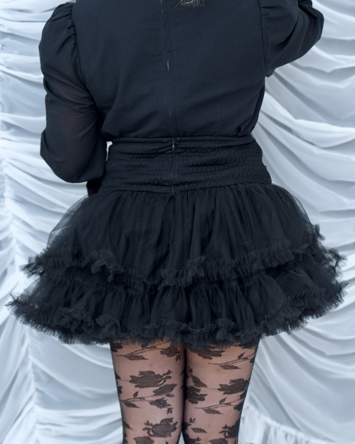 Petite Pirouette Tulle Skirt - Black // PREORDER