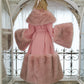 Snow Angel Long Winter Coat - Pink // PREORDER