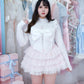 Coquette Dream Ribbon Bustier - White