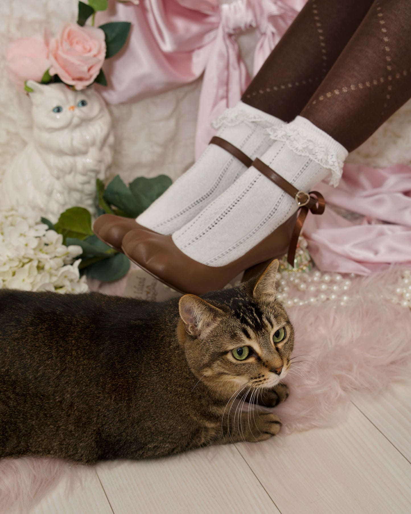 Kitty Heels BROWN PREORDER