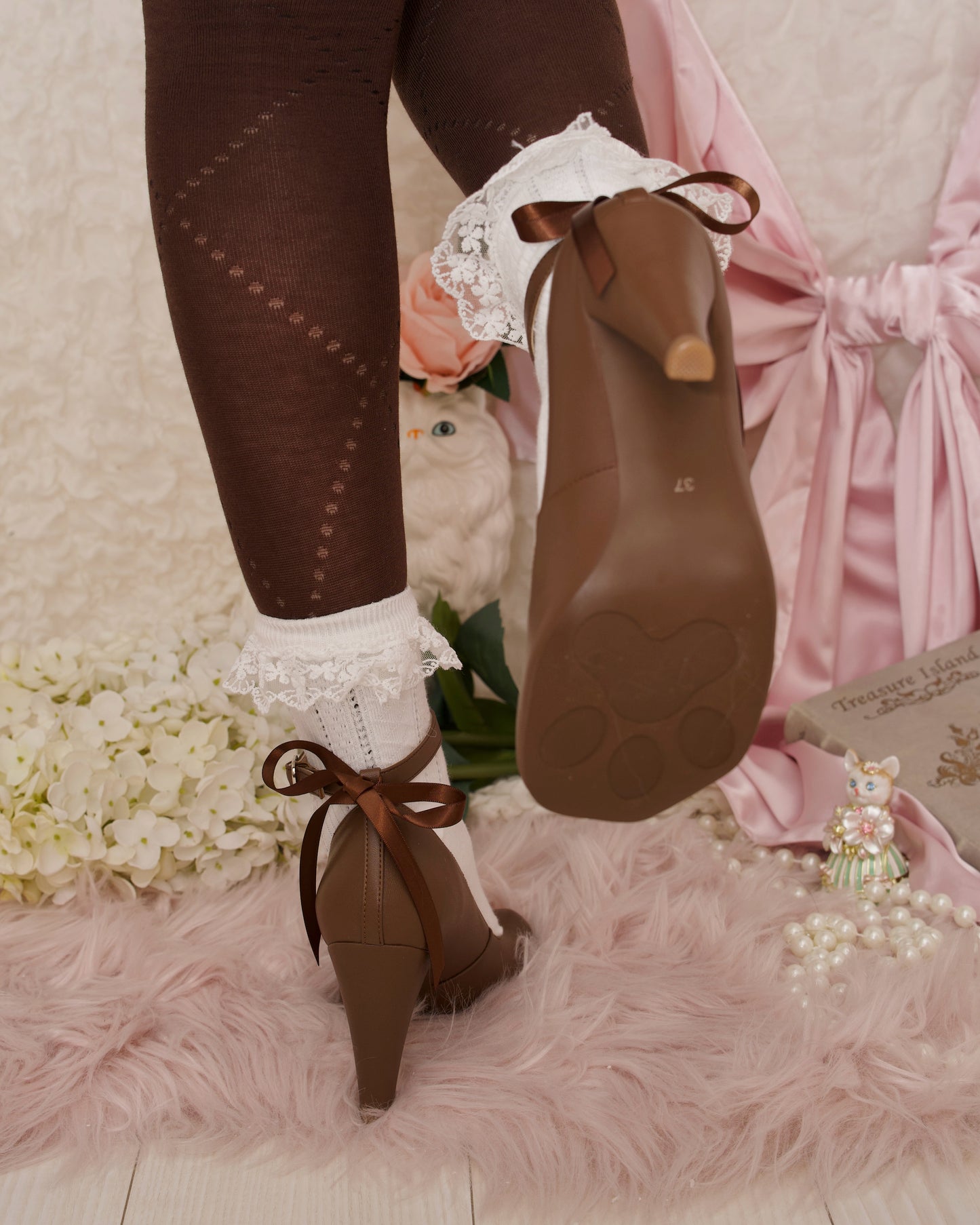 Kitty Heels BROWN PREORDER