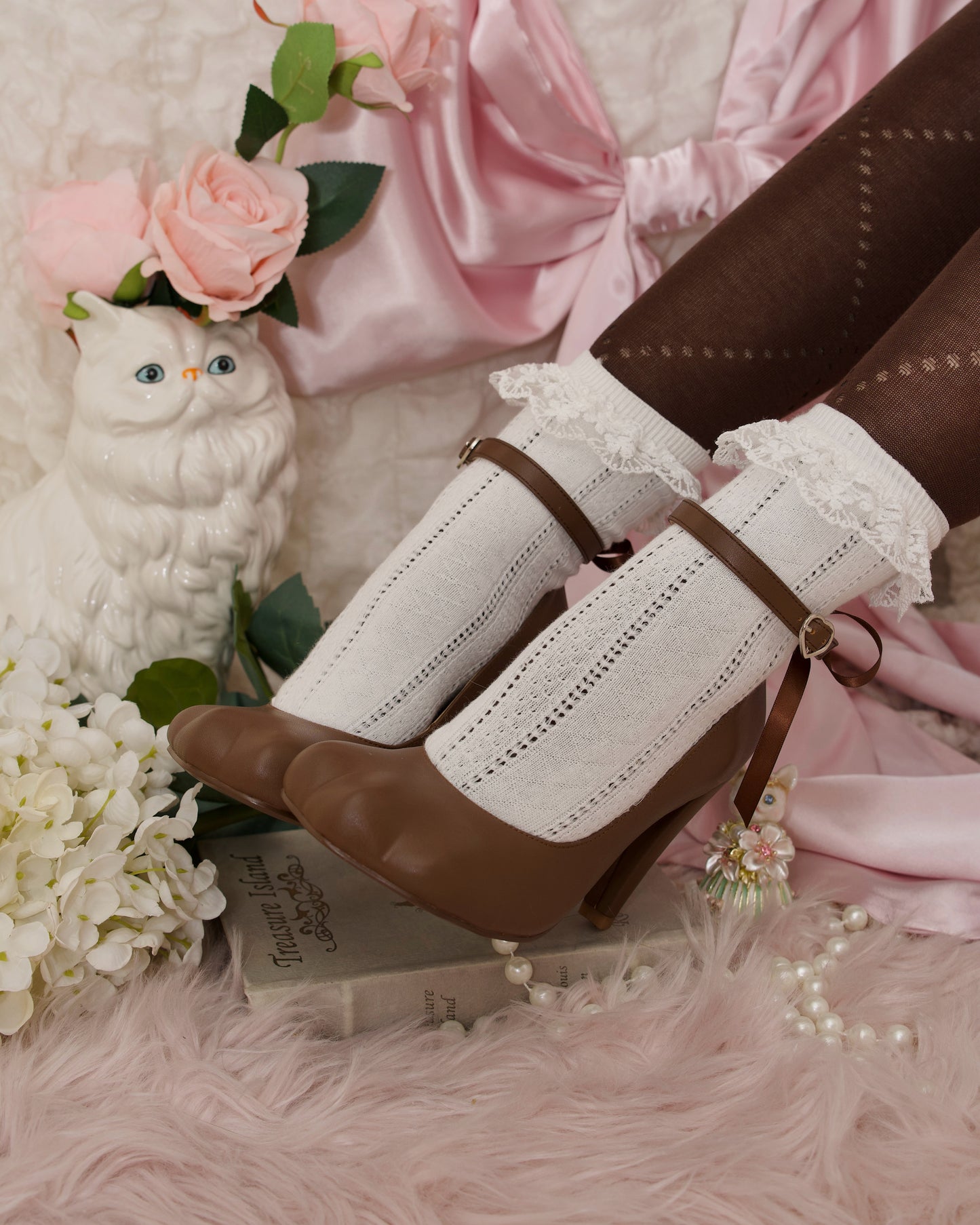 Kitty Heels BROWN PREORDER