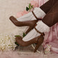 Kitty Heels BROWN PREORDER