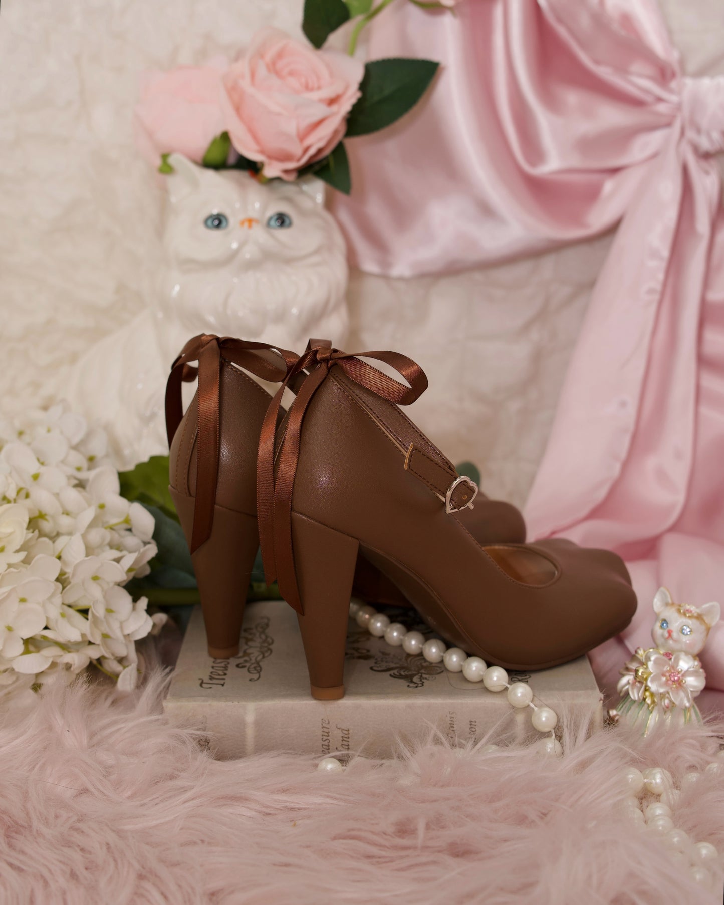 Kitty Heels BROWN PREORDER