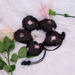 Your Little Flower Scrunchie - Black
