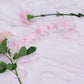 Love Heart Ribbon Headdress - Pink // PREORDER