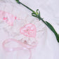 Love Heart Ribbon Headdress - Pink // PREORDER