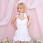 Claire De Lune Dress - White x Pink Floral // PREORDER