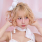 Your Little Flower Scrunchie - White