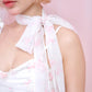 Claire De Lune Dress - White x Pink Floral // PREORDER