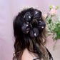 Your Little Flower Scrunchie - Black