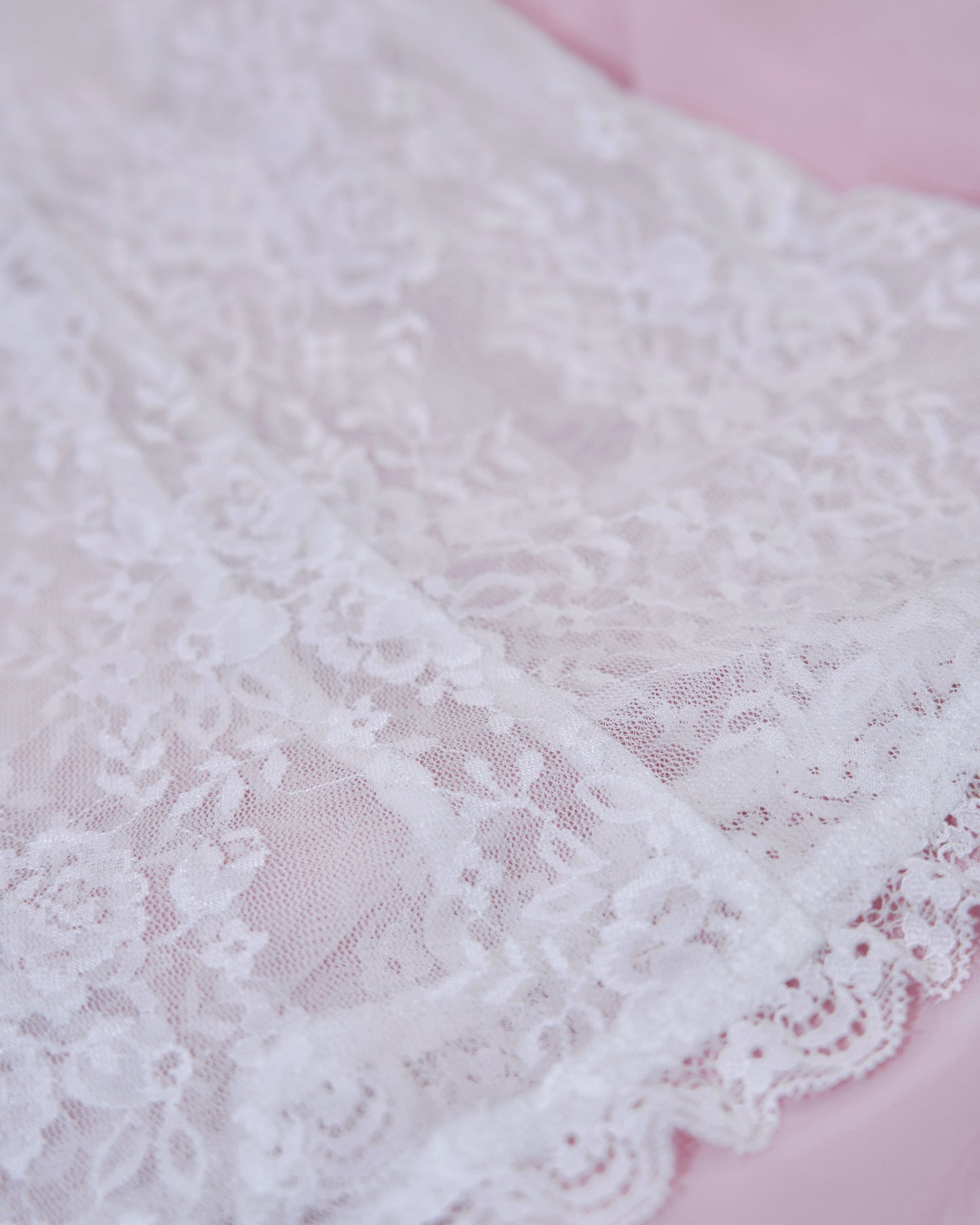 Whisper Lace Layering Bolero - White // PREORDER