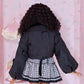 Ribboned Angel’s Puff Jacket - Black // PREORDER