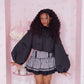 Ribboned Angel’s Puff Jacket - Black // PREORDER