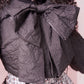 Ribboned Angel’s Puff Jacket - Black // PREORDER