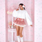 Ribboned Angel’s Puff Jacket - White // PREORDER