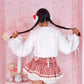 Ribboned Angel’s Puff Jacket - White // PREORDER