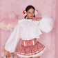 Ribboned Angel’s Puff Jacket - White // PREORDER