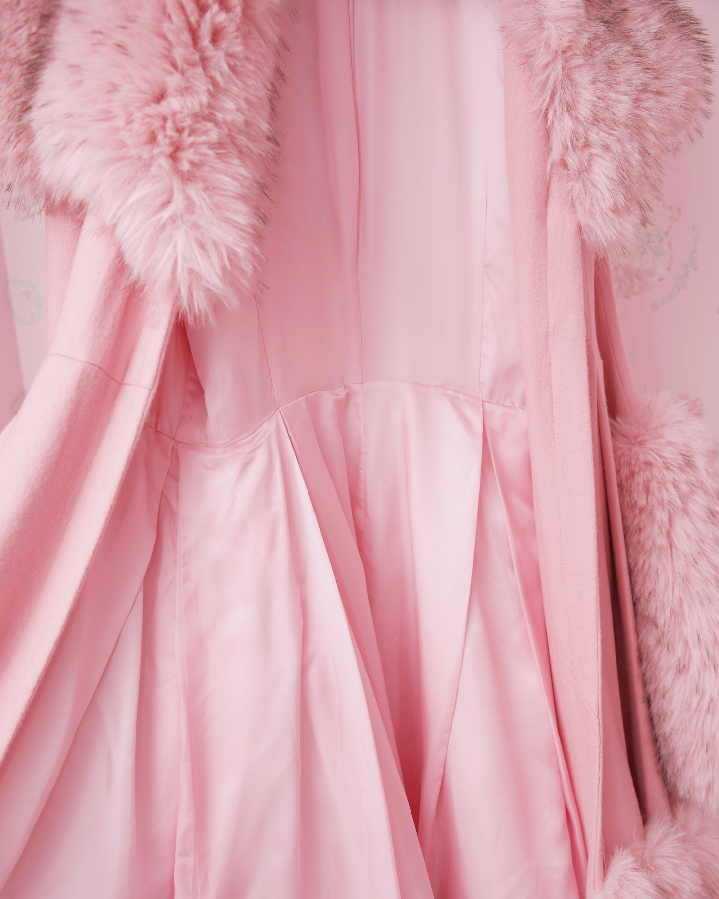 Snow Angel Long Winter Coat - Pink // PREORDER