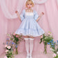 Lost in the Garden Babydoll Dress - Blue // PREORDER