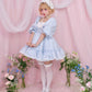 Lost in the Garden Babydoll Dress - Blue // PREORDER