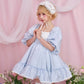 Lost in the Garden Babydoll Dress - Blue // PREORDER