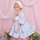 Lost in the Garden Babydoll Dress - Blue // PREORDER