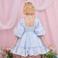 Lost in the Garden Babydoll Dress - Blue // PREORDER
