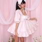 Lost in the Garden Babydoll Dress - Pink // PREORDER