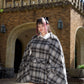 Darling Detective’s Cape Dress - Black x Grey Check // PREORDER