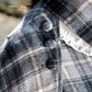Darling Detective’s Cape Dress - Black x Grey Check // PREORDER
