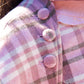 Darling Detective’s Cape Dress - Pink x Brown Neapolitan Check // PREORDER