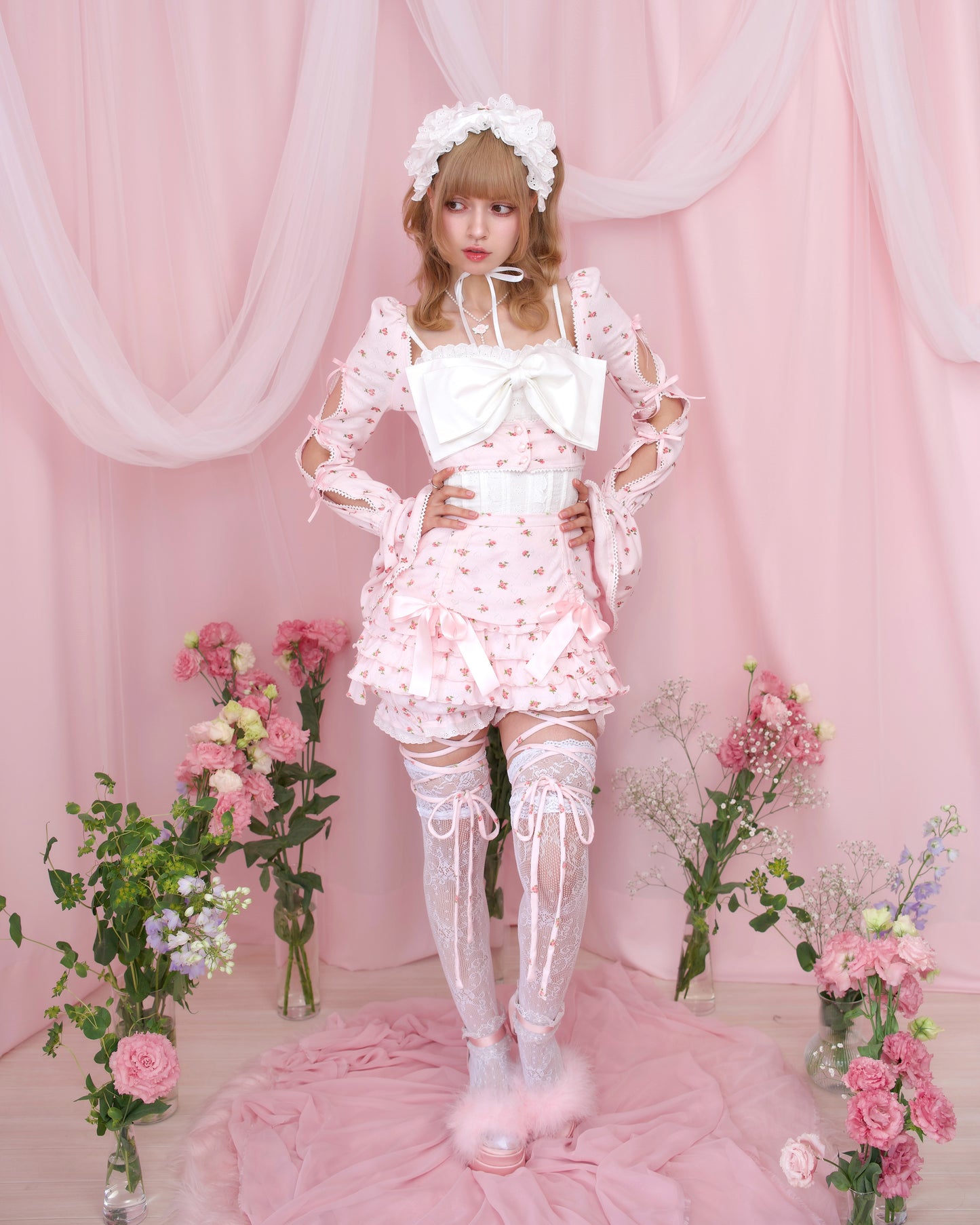 Promenade Daydream Skort - Pink // PREORDER