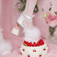 Strawberry Milk Fluffy Platform Heels - White // PREORDER