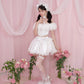 Rose Soirée Ball Gown Skirt - White // PREORDER