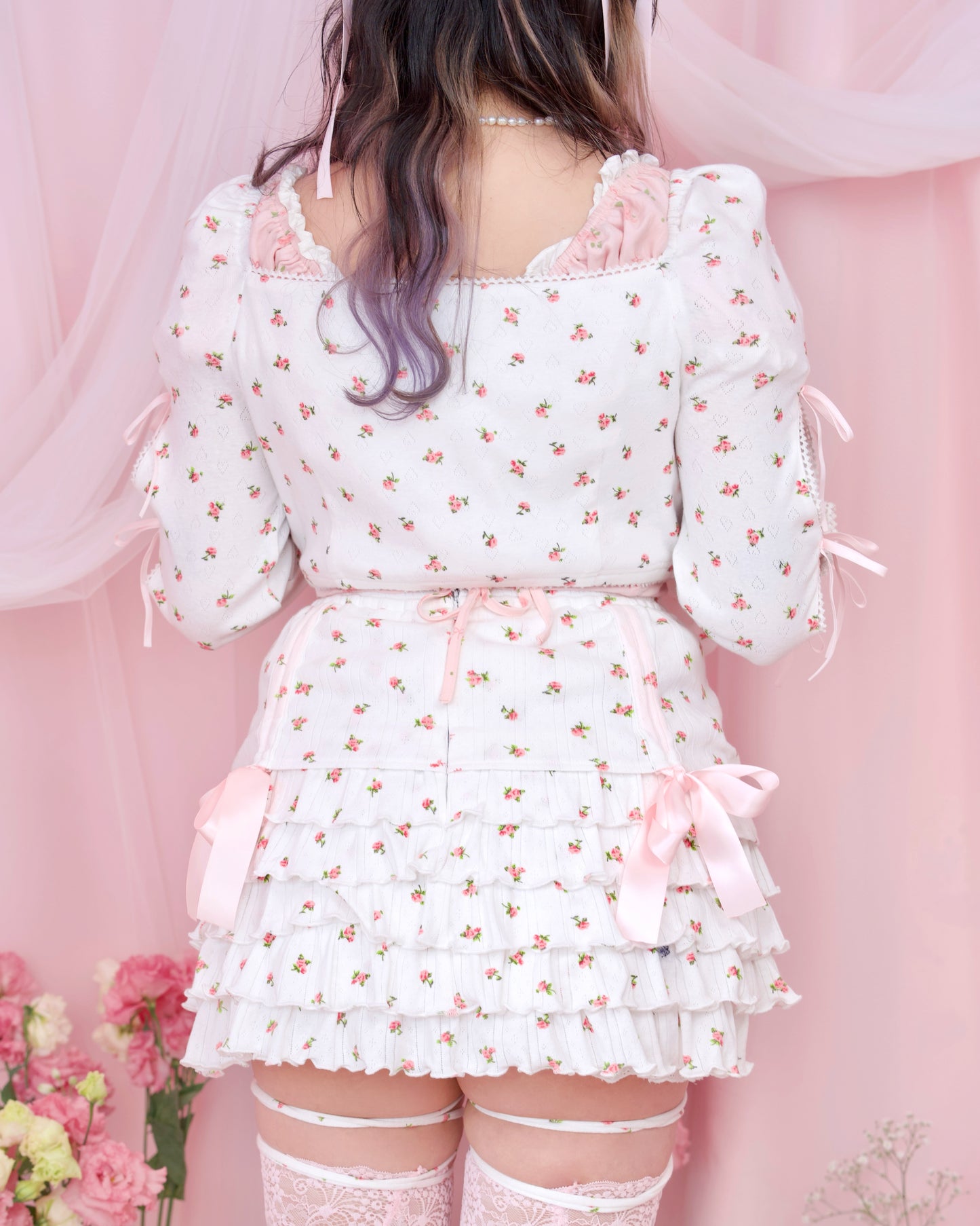 Promenade Daydream Skort - White // PREORDER
