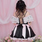 Rose Soirée Ball Gown Lace Up Bustier - Black // PREORDER