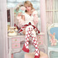 "Dear Valentine" Knee High Heart Platform Heels Red PREORDER