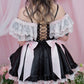 Rose Soirée Ball Gown Skirt - Black // PREORDER