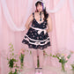 Yume Ribbon Dress - Black // PREORDER