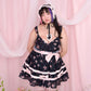 Yume Ribbon Dress - Black // PREORDER