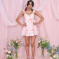 Yume Ribbon Dress - Pink // PREORDER