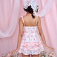 Yume Ribbon Dress - Pink // PREORDER