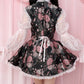Cherub's Touch Heart Cutout Dress - Midnight Rose // PREORDER