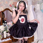 Anatomical Heart Corset Dress - Black // PREORDER