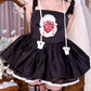Anatomical Heart Corset Dress - Black // PREORDER