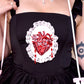Anatomical Heart Corset Dress - Black // PREORDER