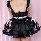 Lace Princess Crinoline Cage Skirt - Black // PREORDER