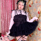 Sugar Ribbon Tulle Dress - Black // PREORDER