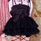 Sugar Ribbon Tulle Dress - Black // PREORDER